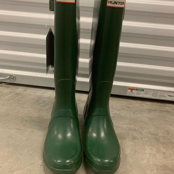 NWT! Hunter Tall Green Boots size 43 M10/F11 - Picture 17 of 17